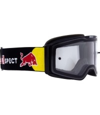 Motocross Goggles Red Bull Spect Torp, Black, Clear Lens
