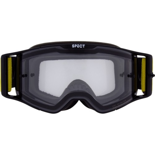Motocross Goggles Red Bull Spect Torp, Black, Clear Lens