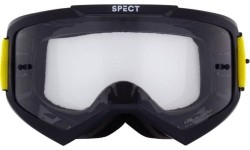 Motocross Goggles Red Bull Spect Evan, Black, Clear Lens