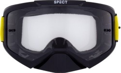 Motocross Goggles Red Bull Spect Evan, Black, Clear Lens