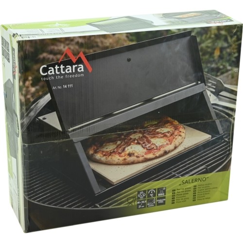 Piec do pizzy SALERNO z drzwiczkami i termometrem 40x35,5x21 cm