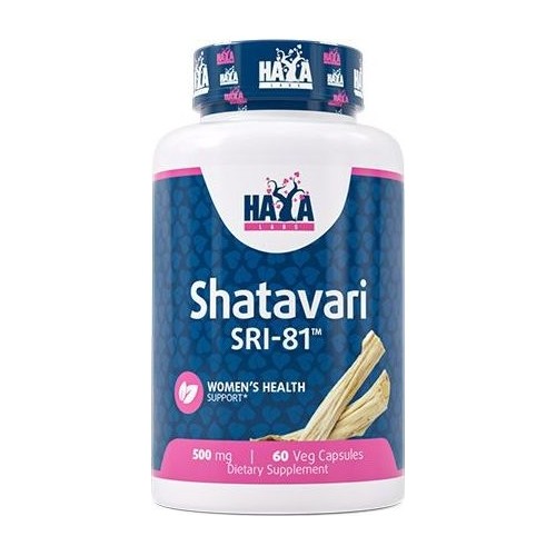 Haya Labs Shatavari SRI-81™ 60 kaps. (Ekstrakt z korzenia szatawari)