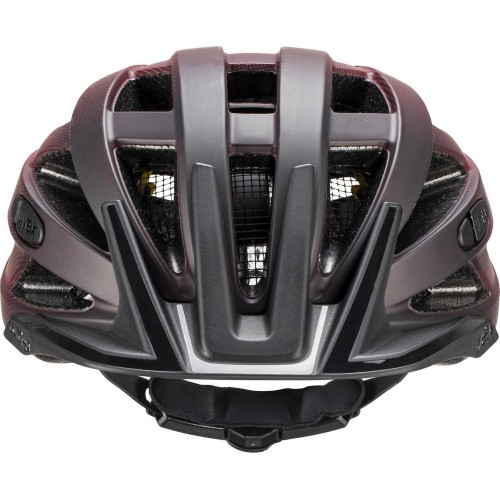Helmet Uvex i-vo cc MIPS black-red matt-56-60CM