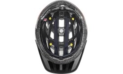 Helmet Uvex i-vo cc MIPS black-red matt-56-60CM