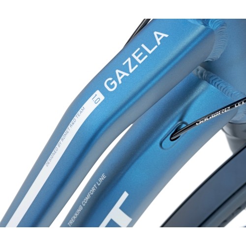 Rower Romet Gazela 1 2025, ciemnoniebieski, 19"/M