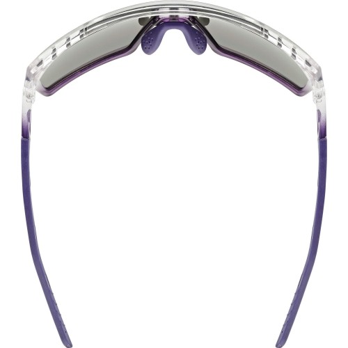 Glasses Uvex mtn perform clear-met purple / mirror silver