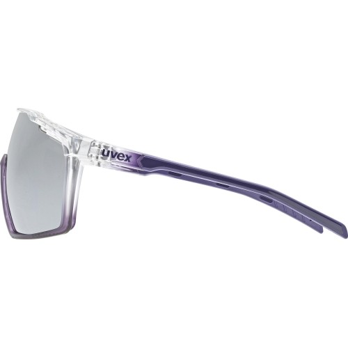Glasses Uvex mtn perform clear-met purple / mirror silver