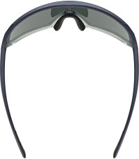 Glasses Uvex sportstyle 237 metallic blue-clear / mirror purple