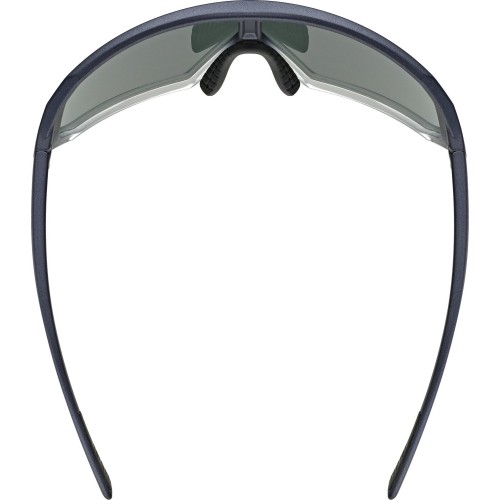 Glasses Uvex sportstyle 237 metallic blue-clear / mirror purple