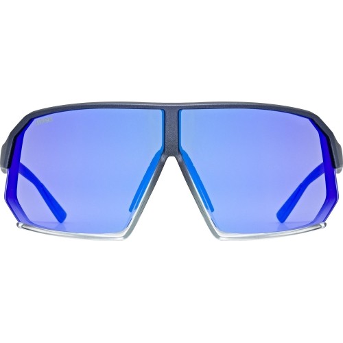 Okulary przeciwsłoneczne Uvex sportstyle 237, metaliczny niebiesko-przezroczysty / lustrzany fioletowy