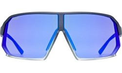 Okulary przeciwsłoneczne Uvex sportstyle 237, metaliczny niebiesko-przezroczysty / lustrzany fioletowy