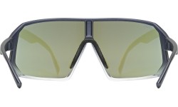 Okulary przeciwsłoneczne Uvex sportstyle 237, metaliczny niebiesko-przezroczysty / lustrzany fioletowy
