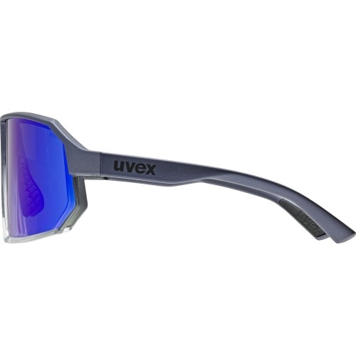 Glasses Uvex sportstyle 237 metallic blue-clear / mirror purple