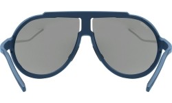 Glasses Uvex esntl pina blue matt / mirror silver