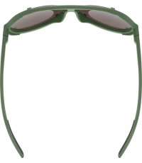 Okulary Uvex esntl pina, moss green matt / gold mirror