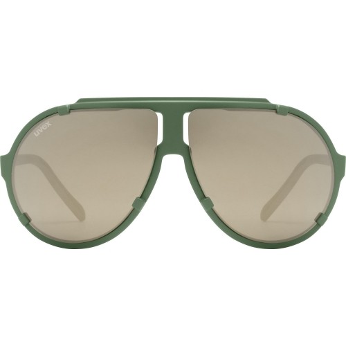 Glasses Uvex esntl pina moss green matt / gold mirror