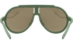Okulary Uvex esntl pina, moss green matt / gold mirror