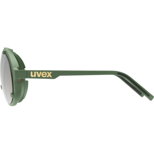 Glasses Uvex esntl pina moss green matt / gold mirror