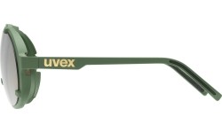Glasses Uvex esntl pina moss green matt / gold mirror