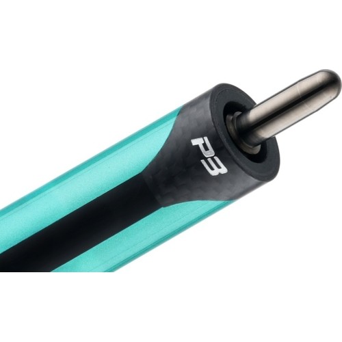 Kij bilardowy Predator P3 Teal NW, Uni-Loc, Revo Shaft, Black Vault Plate, 12,9 mm UL