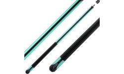 Billiard Cue, Pool, Predator P3 Teal LL, Uni-Loc, Revo Shaft, Black Vault Plate. 12.9 mm UL
