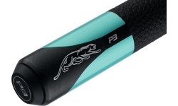 Billiard Cue, Pool, Predator P3 Teal LL, Uni-Loc, Revo Shaft, Black Vault Plate. 12.9 mm UL