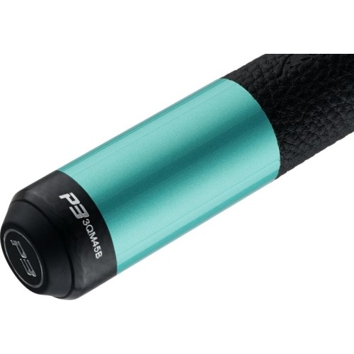Billiard Cue, Pool, Predator P3 Teal LL, Uni-Loc, Revo Shaft, Black Vault Plate. 12.9 mm UL