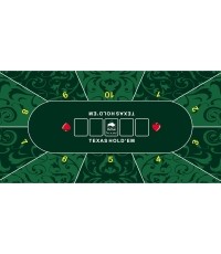 Buffalo Poker table top cloth green 180x90cm 3mm