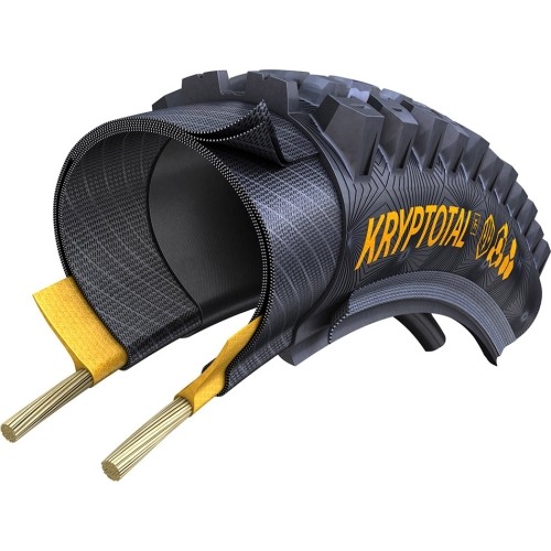 Padanga Continental Kryptotal-FR Trail 29" x 2.60" (65-622) // E-25, bekamerinė, lankstoma, Endurance