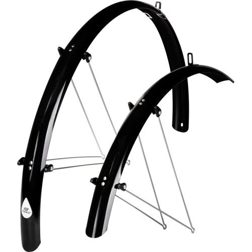 Zestaw błotników FORCE48 Aluflex 28" XL // 48 mm (czarne)