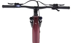 Damski elektryczny rower górski inSPORTline ISL Cleora 648 Wh 27,5″ 2026 - Velour Red