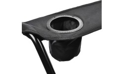 Meteor hiker folding chair - Czarny