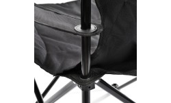 Meteor hiker folding chair - Czarny