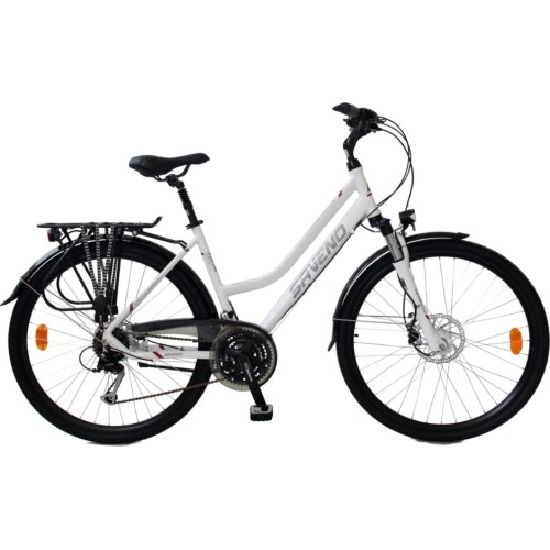 Damski rower trekkingowy Saveno Exeter Lady 28” – 2025 - Biały