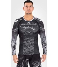 Venum Gorilla Jungle Rashguards Long Sleeves - Black/White