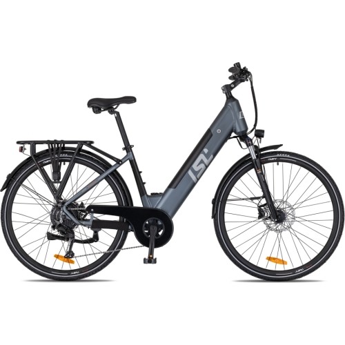Miejski rower elektryczny inSPORTline ISL Eclion 648 Wh 28” – 2026 - Tytanowy szary