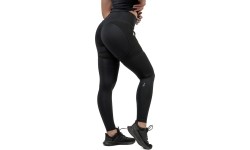 Damskie legginsy z siateczką Nebbia INTENSE 838 - Czarny