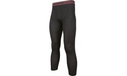 Męskie spodnie termiczne Brubeck Active Wool czarne LE11710