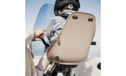Front-Mounted Child Bike Seat w/ Adaptor Urban Iki - Bincho Black/Kurumi Brown