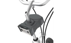 Front-Mounted Child Bike Seat w/ Adaptor Urban Iki - Bincho Black/Kurumi Brown