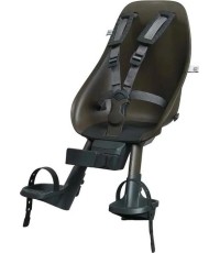 Front-Mounted Child Bike Seat w/ Adaptor Urban Iki - Koge Brown/Bincho Black