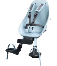 Front-Mounted Child Bike Seat w/ Adaptor Urban Iki - Aotake Menthol Blue/Aotake Menthol Blue