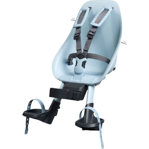 Front-Mounted Child Bike Seat w/ Adaptor Urban Iki - Aotake Menthol Blue/Aotake Menthol Blue