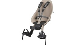Front-Mounted Child Bike Seat w/ Adaptor Urban Iki - Sakura Pink/Sakura Pink