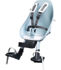 Front-Mounted Child Bike Seat w/ Adaptor Urban Iki - Aotake Menthol Blue/Shinju White