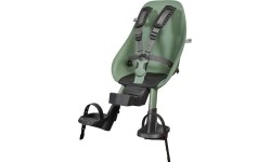 Front-Mounted Child Bike Seat w/ Adaptor Urban Iki - Aotake Menthol Blue/Shinju White