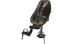 Front-Mounted Child Bike Seat w/ Adaptor Urban Iki - Aotake Menthol Blue/Shinju White