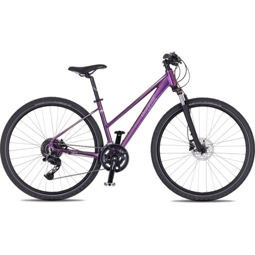 Women’s Cross Bike 4EVER Pulse Disc 28” – 2026 - Purple/hologram