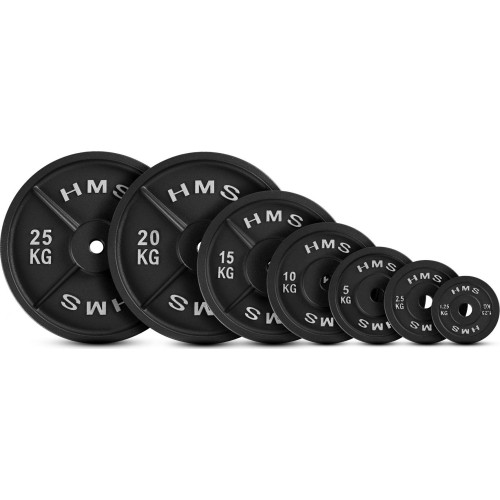 Żeliwny talerz obciążeniowy TCN HMS, 1,25 kg - 5 kg