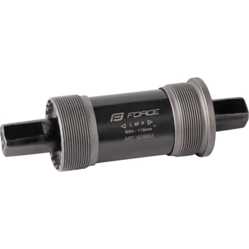 Wałek suportu FORCE 118mm BSA 68mm (stalowy)